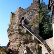 Die Burg Haut-Barr über Saverne