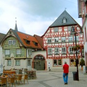 In der Altstadt von Bensheim