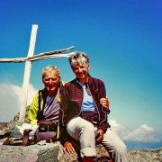 Evelyn und Hans Diem auf dem Monte Cinto